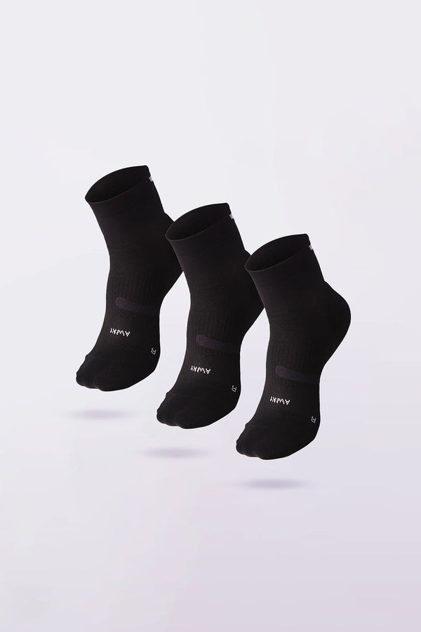 PACK: High Performance Running Socks 3.5" Anklets